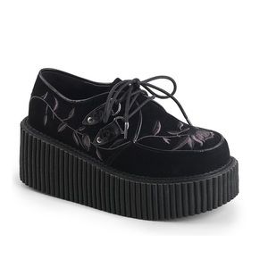 Creeper platform Demonia shoes.